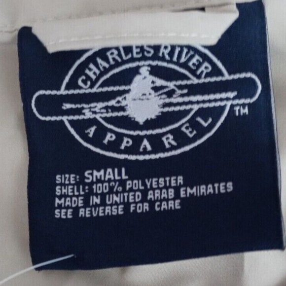 NWT Charles River Apparel Men's The Driver Wind Shirt Size Small - Picture 5 of 8